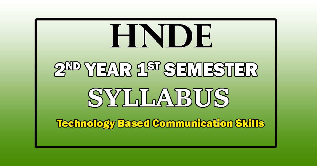 Technology Based Communication Skills