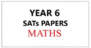 YEAR 6 SATS PAPERS MATHS