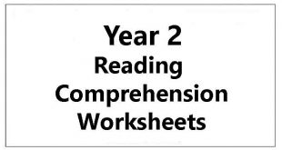 Year 2 Reading Comprehension Worksheets Free PDF UK