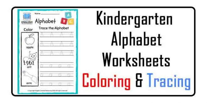 Alphabet worksheets for Kindergarten Free Printable PDF - e-Kalvi