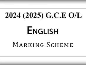 2024 O/L English Marking Scheme
