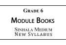 Grade 6 Module Books Sinhala Medium