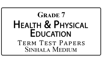 Grade 7 Health Term Test Papers Sinhala Medium