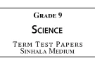 Grade 9 Science Term Test Papers Sinhala Medium
