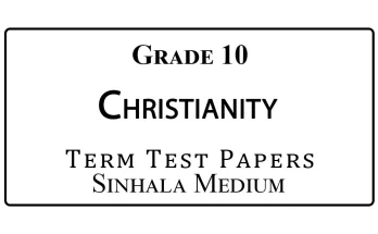 Grade 10 Christianity Term Test Papers Sinhala Medium