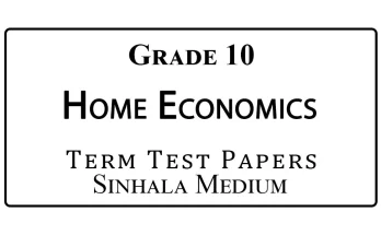 Grade 10 Home Economics Term Test Papers Sinhala Medium