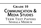 Grade 10 Media Term Test Papers Sinhala Medium