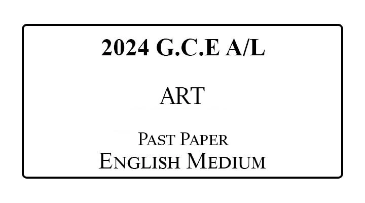 2024 al art paper english medium
